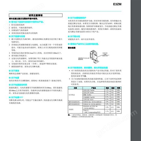 日本OMRON E3ZM 不锈钢外壳小型光电传感器