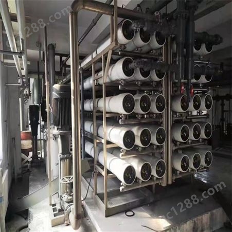 购销二手110吨双机反渗透设备 EDI软净化水设备 反渗透膜水处理回收
