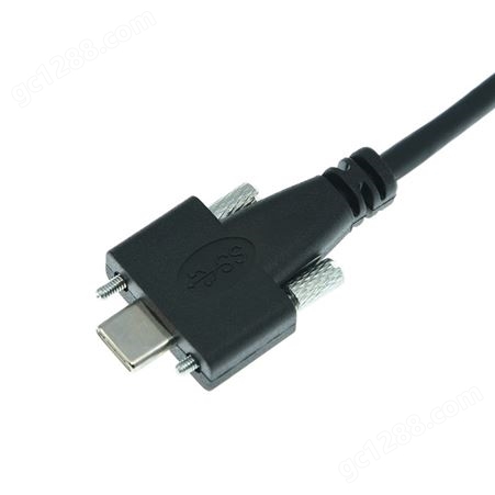 工业相机USB3.0转Type-C接口高柔弹簧线缆兼容适用IDS映美精Ximea
