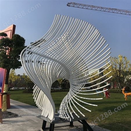 璟诚不锈钢雕塑定制户外广场摆件抽象雕塑景观饰品制作