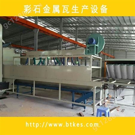 北京供应 镀铝锌彩砂瓦设备  实体生产厂家