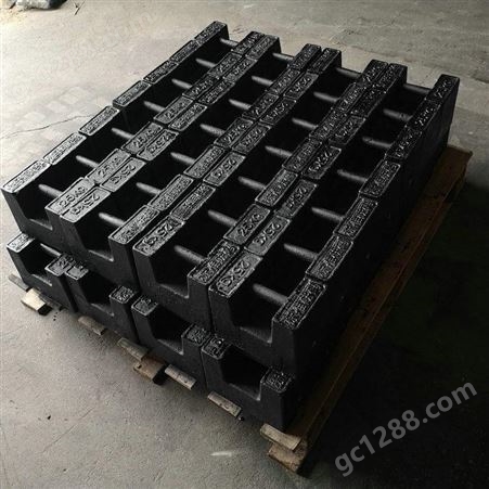 电梯荷载25公斤砝码 四川M1级标准砝码铸铁材质20kg锁型配重块