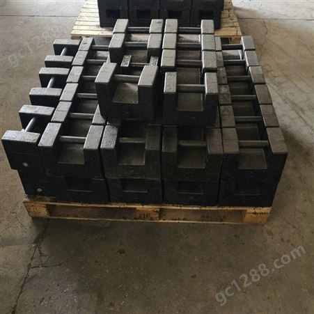 电梯荷载25公斤砝码 四川M1级标准砝码铸铁材质20kg锁型配重块