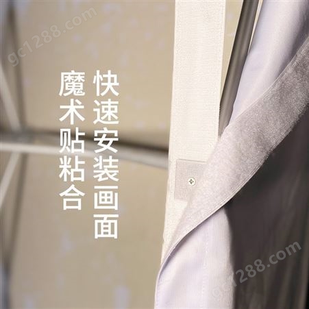 广州展宝 厂家批发拉网展架 魔术贴布拉网配热转印弹力布广告画面