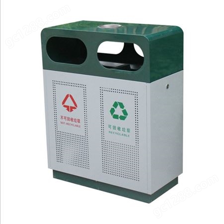环卫垃圾箱 镀锌钢板垃圾箱 果皮箱 重庆垃圾箱厂家