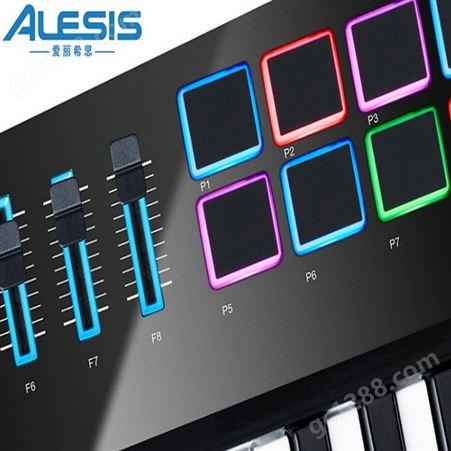 ALESIS爱丽丝Vortex Wireless 37键肩背键盘MIDI控制器