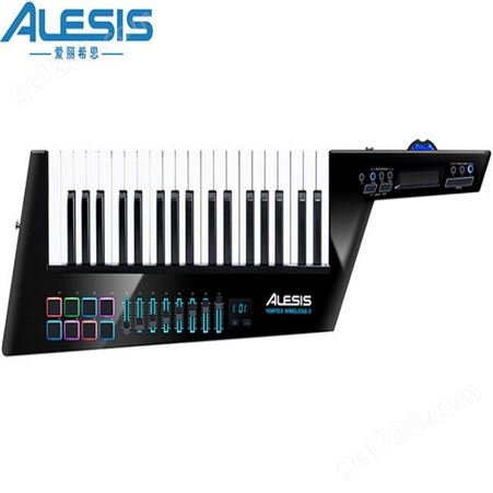 ALESIS爱丽丝Vortex Wireless 37键肩背键盘MIDI控制器