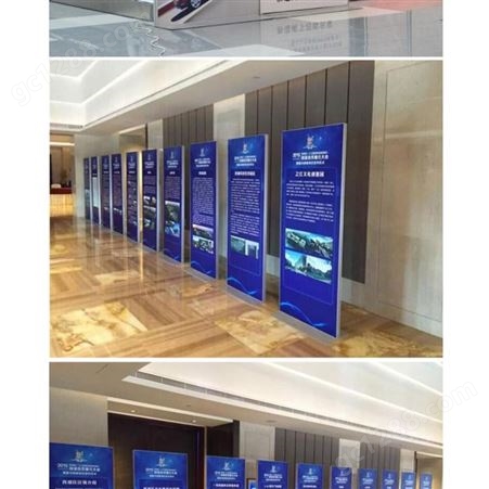 上海纳林文化指示牌租赁 木结构 丽屏 门型展架