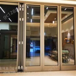 上海重型折叠门 上大折叠门厂家 酒店折叠大门