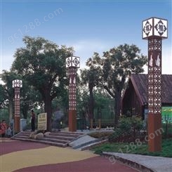 宇泉景观灯定制  新中式创意景观灯 广场立柱景观灯价格
