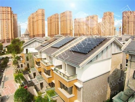 屋顶分布式光伏发电系统 家庭光伏发电设备价格 云南太阳能发电站