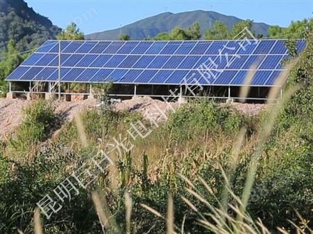云南昆明 光伏离网发电系统 光伏水泵 太阳能污水处理系统 家用光伏抽水