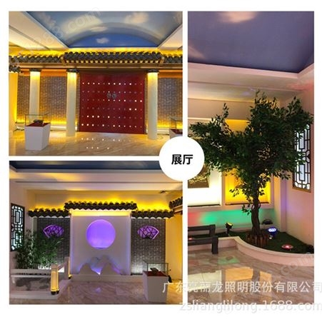 KTV餐馆酒店外墙亮化工程灯具LED数码管户外防水LED数码管定制厂家亮丽龙